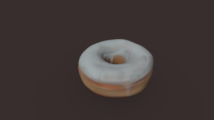 Donut 3D Model