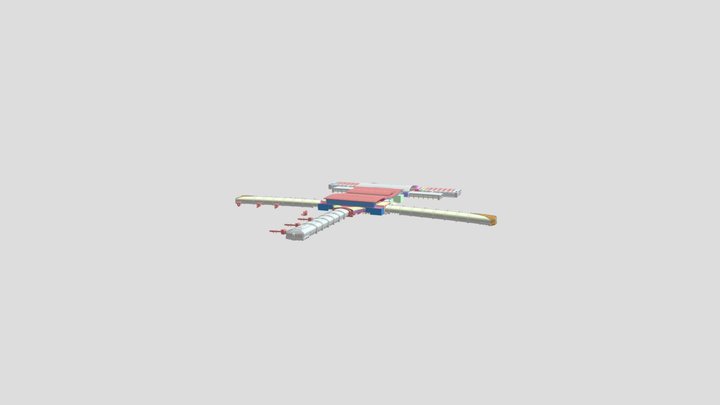 Muscat Airport 3D Model