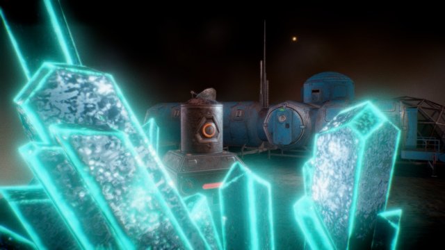 asteroid base DSH-201 3D Model