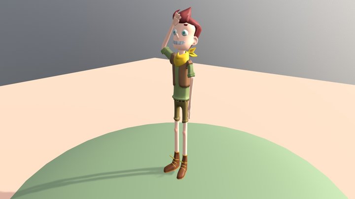 David  from campcamp 3D Model