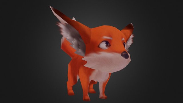 Fox 3D Model