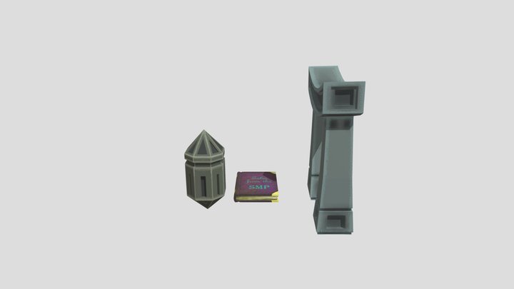 Some Assets for the Environment I'm working on. 3D Model