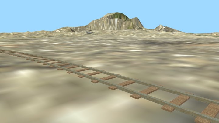 Railway Test Diorama 2 3D Model