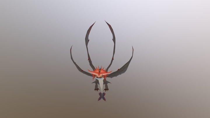Cloudjumper - How To Train Your Dragon 3D Model