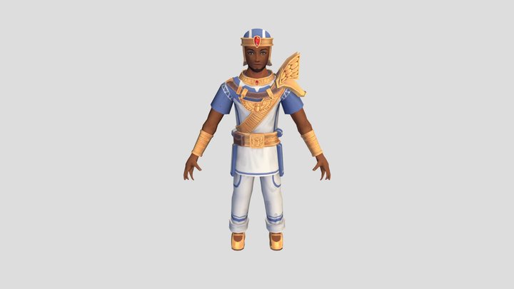 [STUDENT WORK] Character handpaint 3D Model