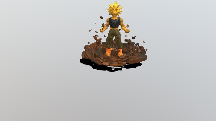 future_trunks_dbz 3D Model