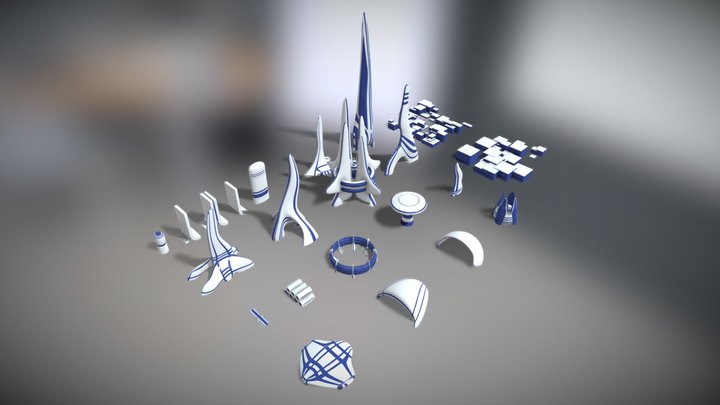 Bionic Architecture 3D Model