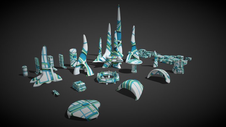 Bionic Architecture 3D Model