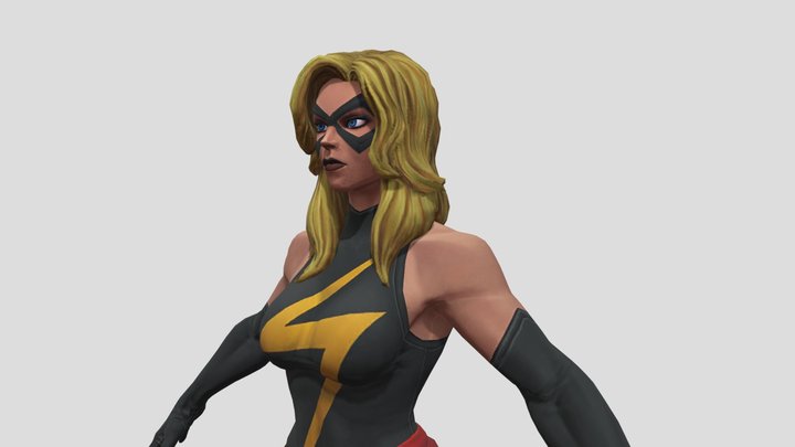 Miss marvel (mcoc) 3D Model