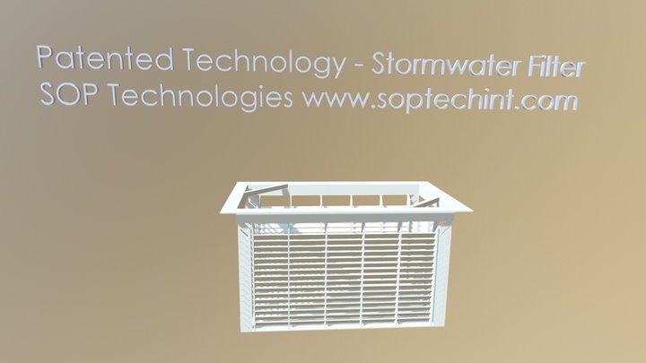 SOP Technologies Basket Filter 3D Model