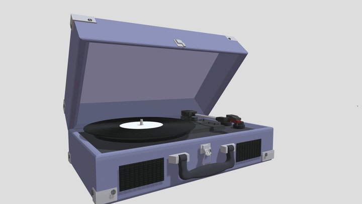 vinyl player 3D Model