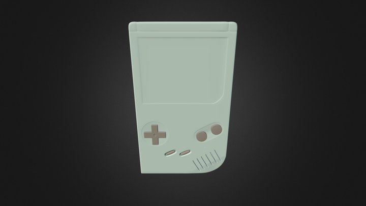 GameBoy test 3D Model