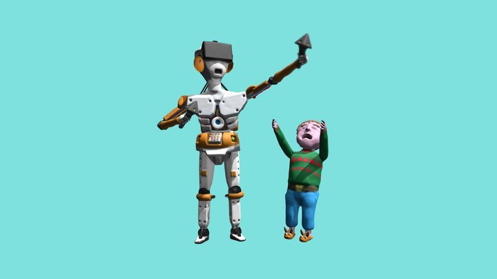 #CyborgHolidays Entry 3D Model