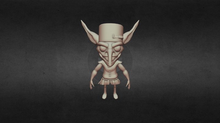 Pipsqueak Finished 3D Model