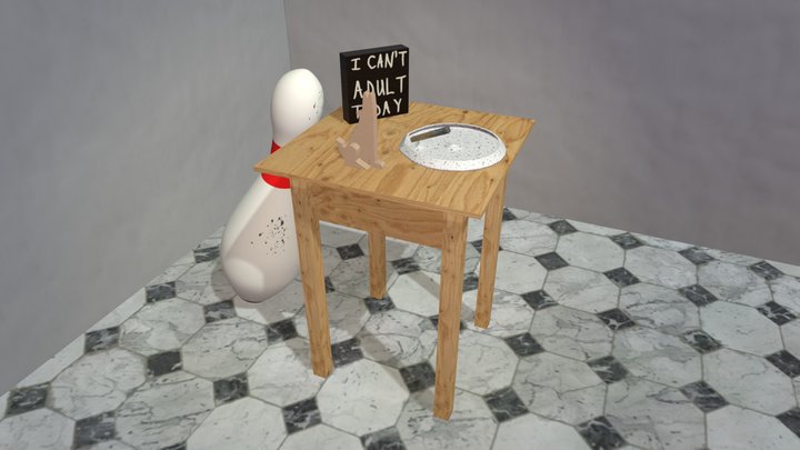 Still Life Project 3D Model