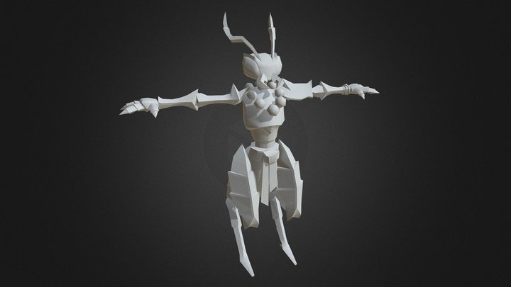 Mantis Player 3D Model