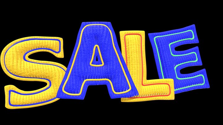 Fabric Sale 3D Model