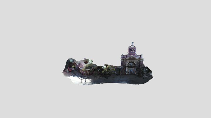 Iglesia De La Veracruz 10-Dic-19 3D Model