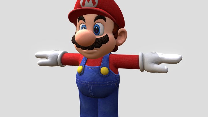 Mario .luigi's mansion 3 3D Model