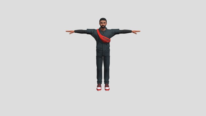 Joven Persona Animada, yo le llamo Joluin 3D Model