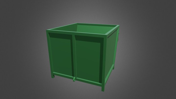 Contenedor De Basura 3D Model