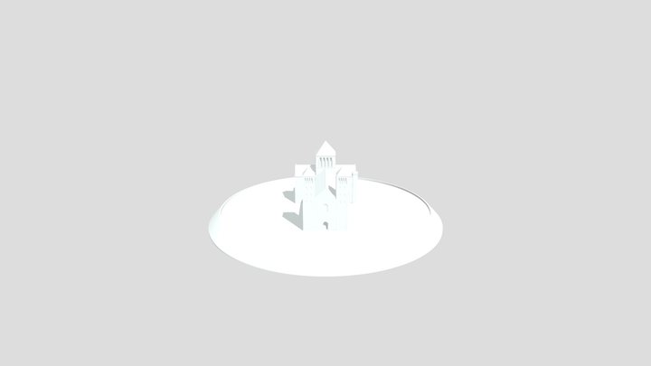 Lessay Abbey 3D Model