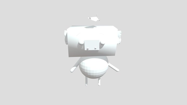 Discord Wumpus - Stylized Low-Poly Model