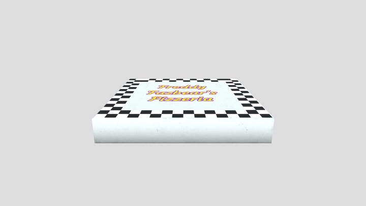 fnaf pizza box 3D Model