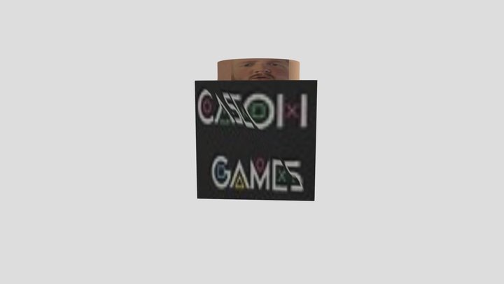 caseoh 1 by 1 lego piece 3D Model