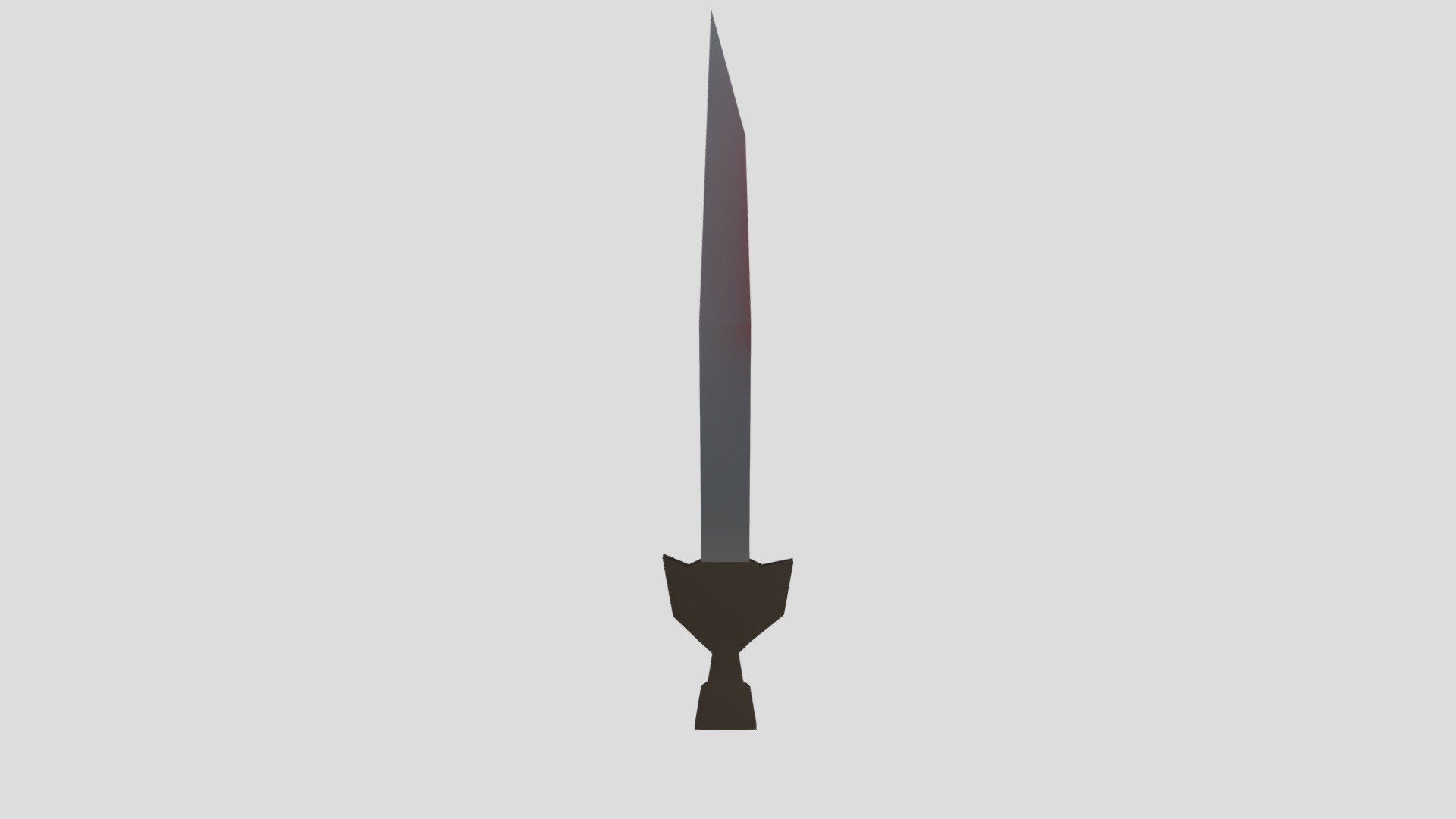 Low Poly Fantasy Sword