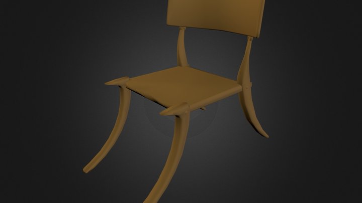 Klismos Chair 20140725 3D Model
