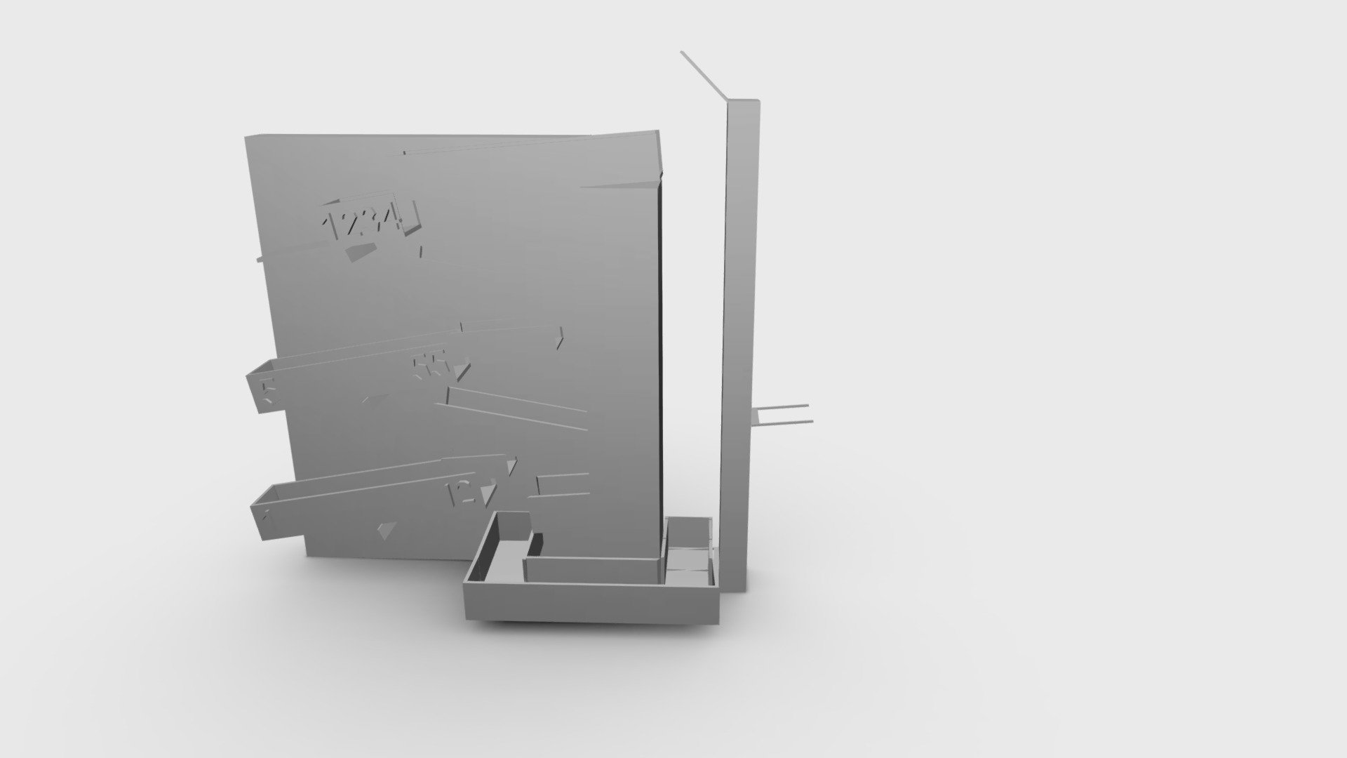 Marble clock CT4012