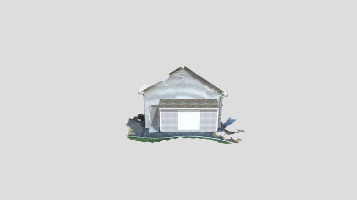 Shed 4x16 3D Model