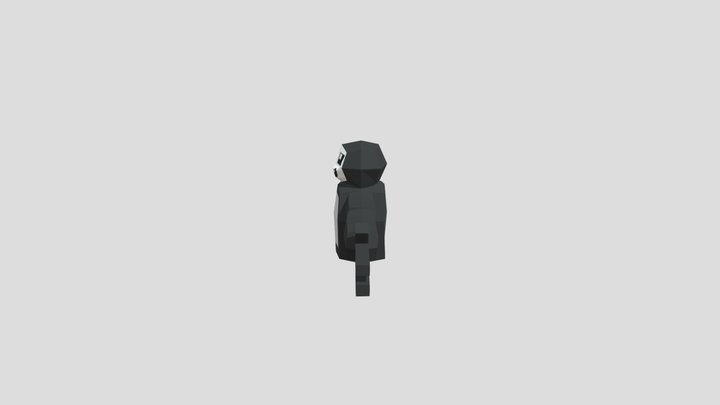 Cube Player Model for gtag fan game 3D Model