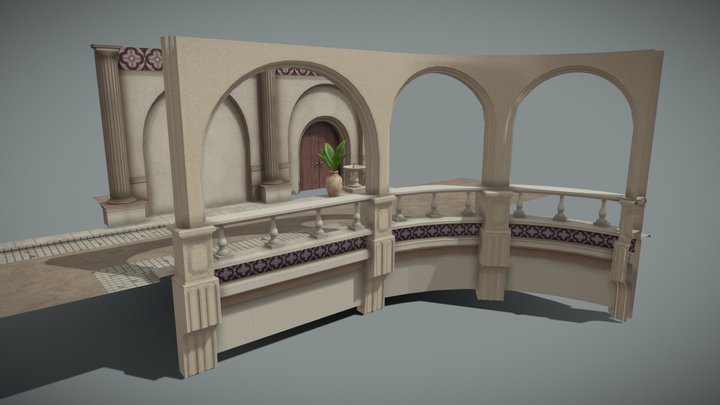 Weening - Modular Assets 3D Model