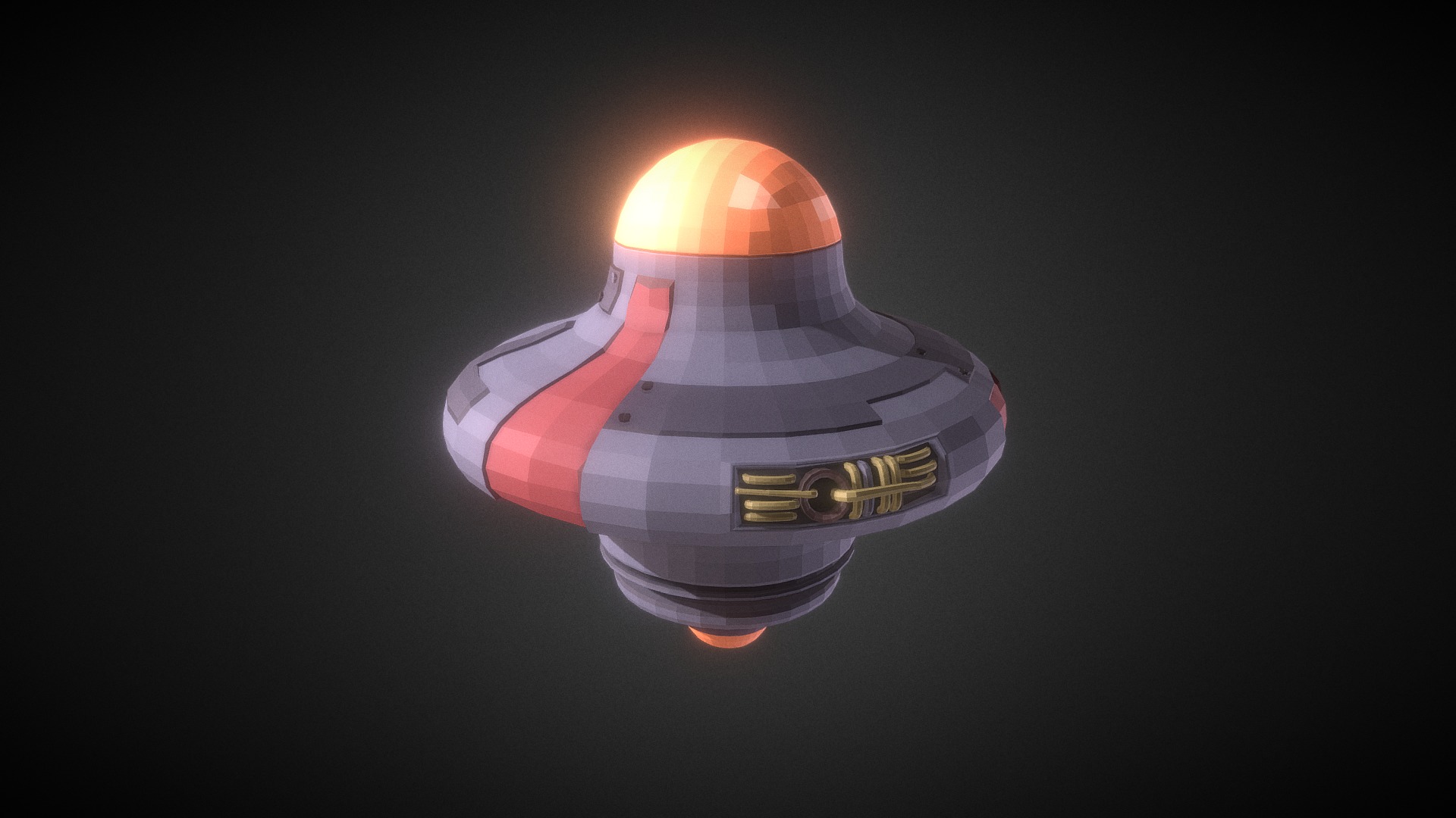 Spaceship Asset V2 - 3D model by aaroncocacola [6a4f205] - Sketchfab