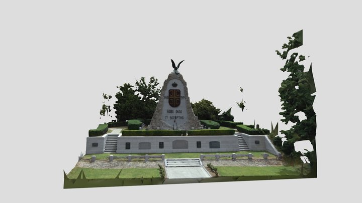 Spomenik Tekeris - Test 1 3D Model