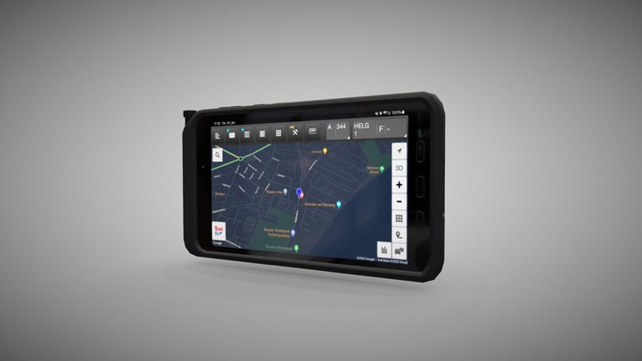 Taxi tablet 3D Model