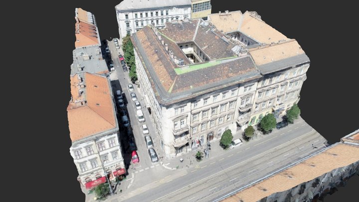 Budapest, Vámház krt. 8. 3D Model