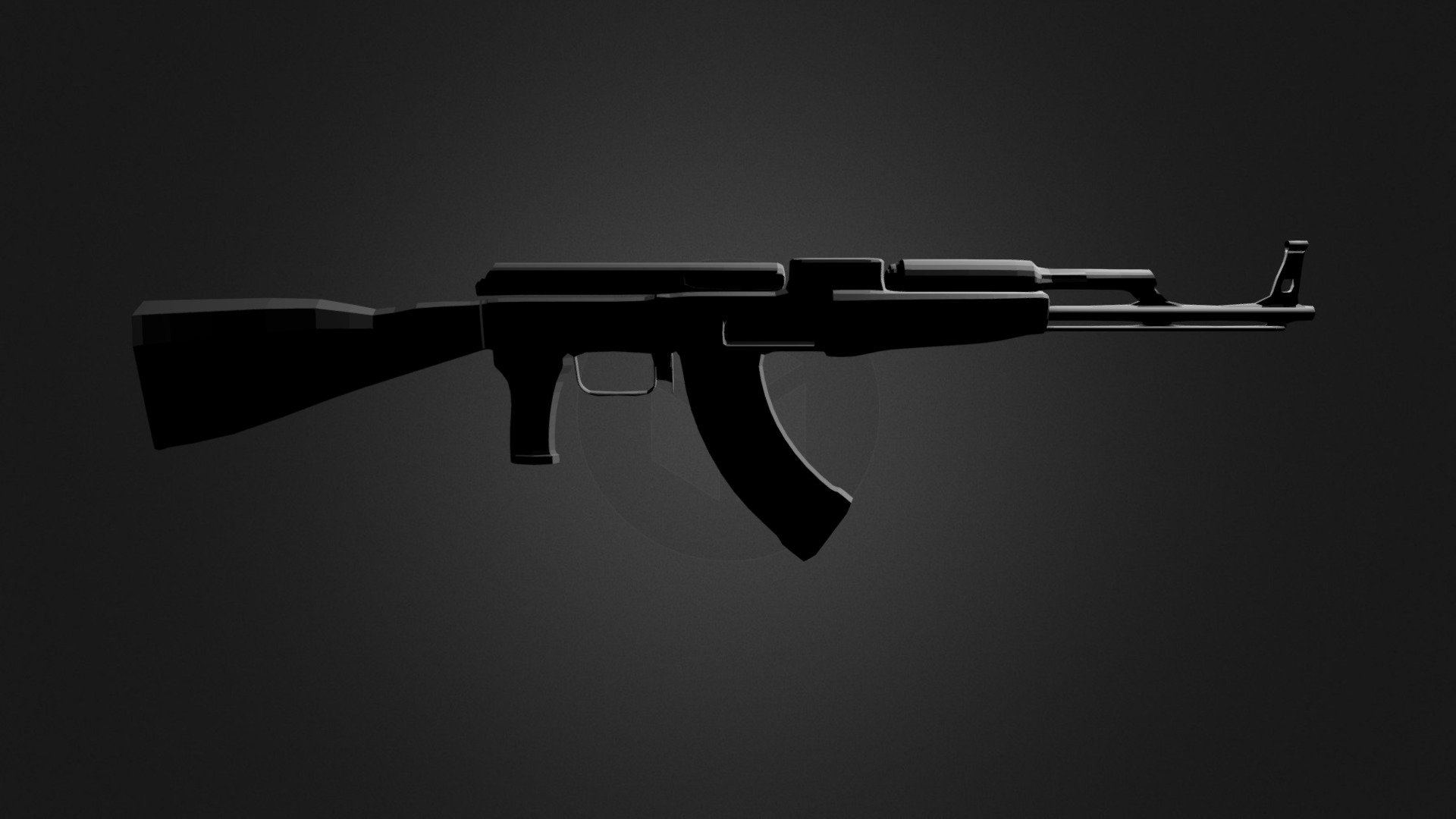 Gun - 3D model by EASY [6a4f817] - Sketchfab