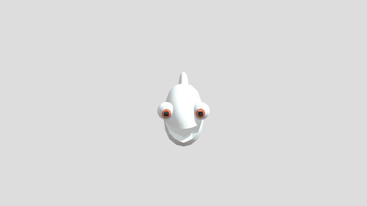 Fish Skeleton 3D Model
