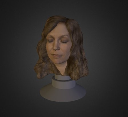 Female Bust 3D Model