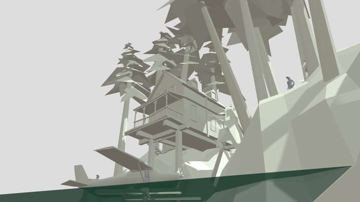 FOREST LONER - Update chosen Diorama and House 3D Model