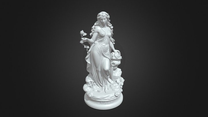 Pleione Nynph 3D Model