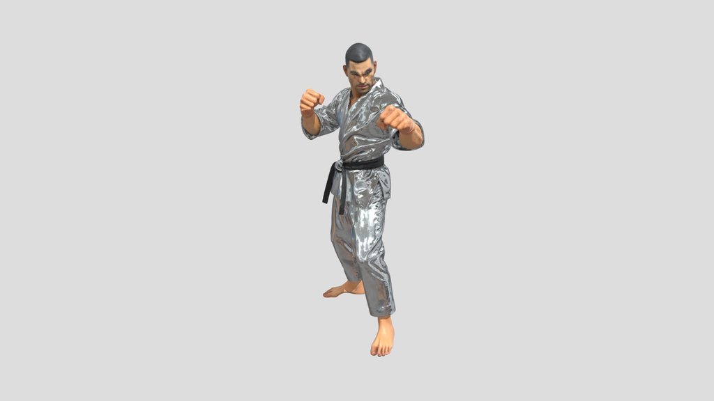 Karate man