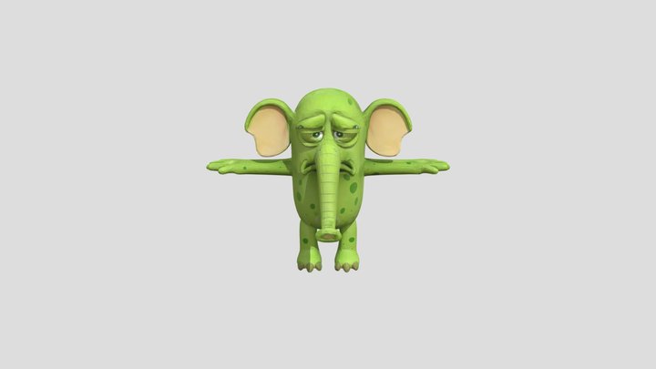 Picklephant 3D Model