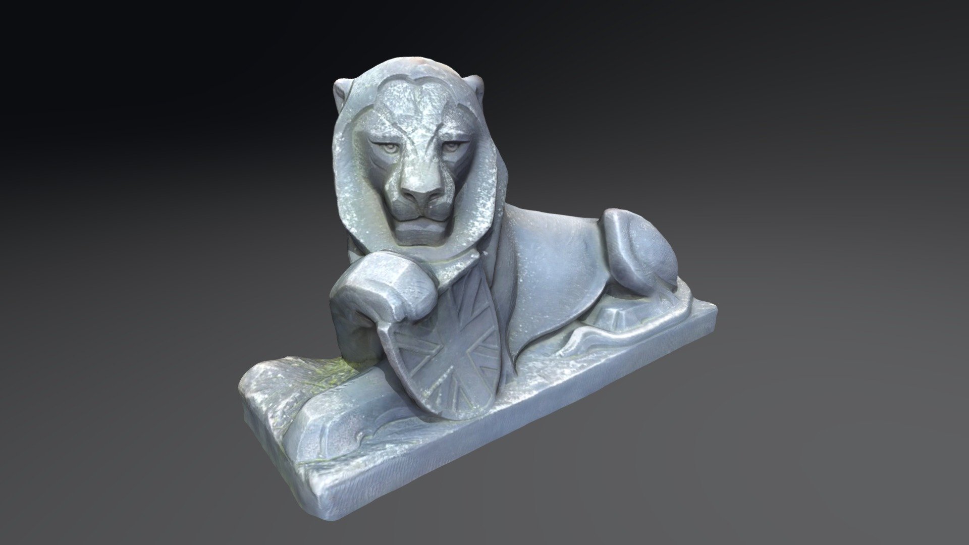 Lion statue Download Free 3D model by Lycortas [6a51fc9] Sketchfab