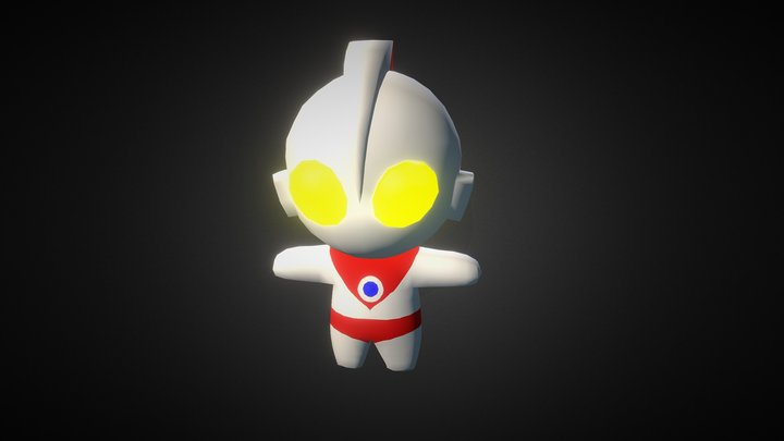 Ultraman 3D Model