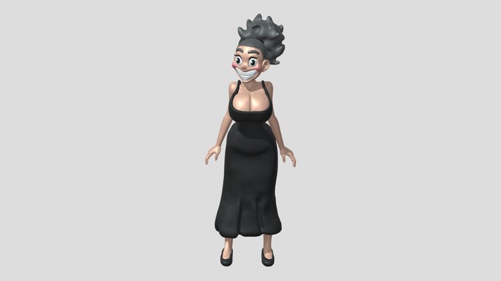 Miss Risa 3D Model