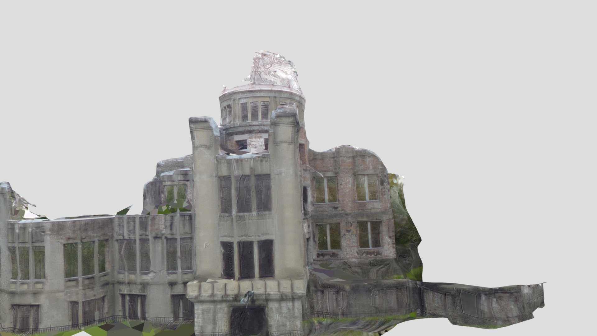 原爆ドーム The atomic bomb Dome